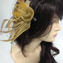 Tocado y Broche Ornella 247