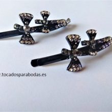 Horquilla con Pedrería Zarzamora